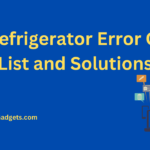 LG Refrigerator Error Code List and Solutions