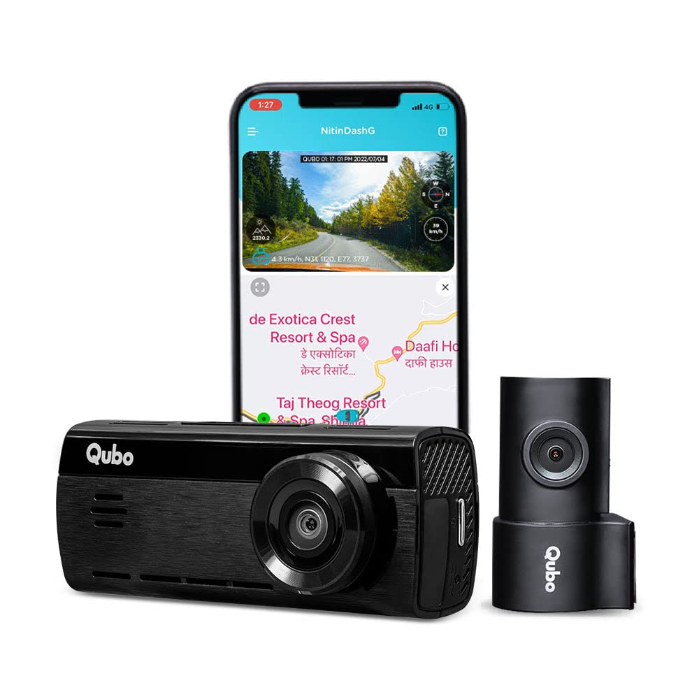 qubo dashcam Qubo Dashcam Pro 4K — Best Dual-Channel Car Dashcam in India?