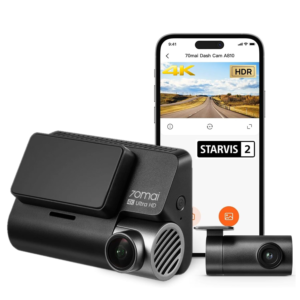 70mai A810 True 4K HDR Dual Dash Cam, Built-in GPS Logger, ADAS, Sony Starvis2 IMX678, 150° Wide, Optional Parking Mode with Motion Detection & Time Lapse, Upto 256GB Supported 70mai A810 vs 70mai A510 Dashcam: A Detailed Comparison