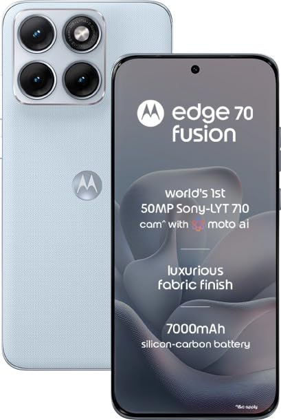 Motorola Edge 70 Fusion – The Ultimate Battery Beast with Premium Performance