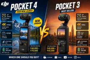 DJI Osmo Pocket 4 vs Pocket 3: Which One Should You Buy?