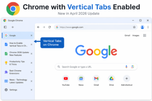 How to Enable Vertical Tabs in Google Chrome (April 2026 Update)