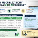 How Much Electricity Does a Split AC Consume? (Complete Guide for Indian Users)