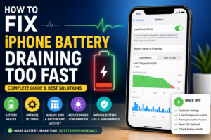 How to Fix iPhone Battery Draining Too Fast – Complete Guide