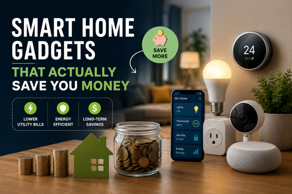 Smart Home Gadgets That Actually Save You Money