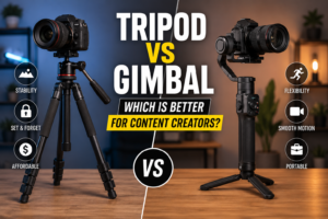 Tripod vs Gimbal: Which Is Better for Content Creators?